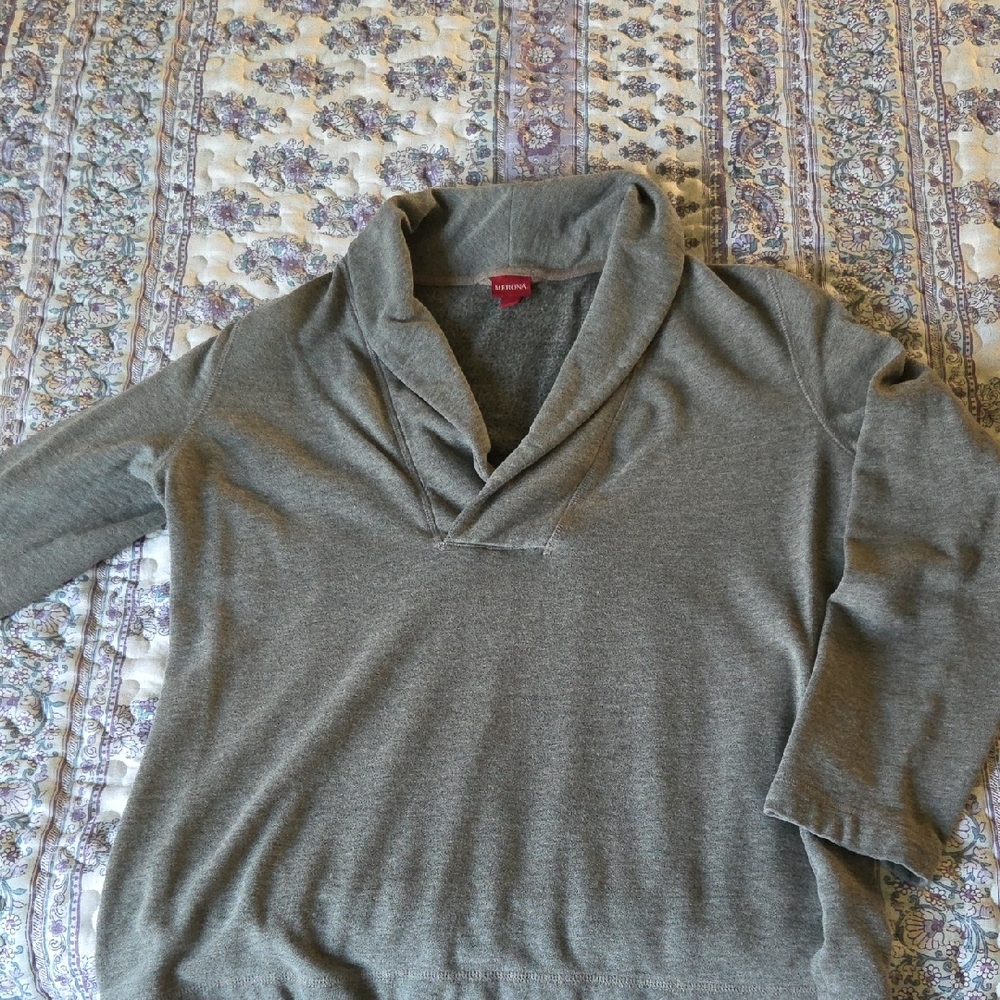 Merona Cowl Neck Sweater in Gray